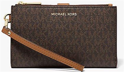 ΓΥΝΑΙΚΕΙΟ ΠΟΡΤΟΦΟΛΙ ΜΕ ALL-OVER MONOGRAM PRINT ''JET SET'' - 32F1GJ6W4B ΚΑΦΕ MICHAEL KORS