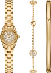 ΣΕΤ ΡΟΛΟΙ & ΒΡΑΧΙΟΛΙ LEXINGTON SET MK4944SET ΧΡΥΣΟ MICHAEL KORS