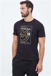 ΒΑΜΒΑΚΕΡΟ T-SHIRT ΧΡΩΜΑ: ΜΑΥΡΟ 6F36G30091 MICHAEL KORS