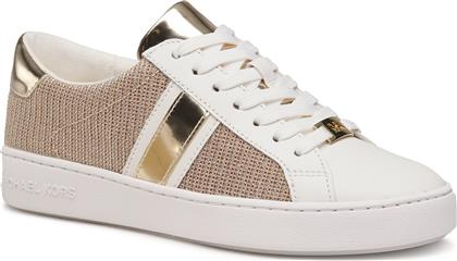 ΑΘΛΗΤΙΚΑ IRVING STRIPE LACE UP 43R2IRFS2D ΧΡΥΣΟ MICHAEL KORS