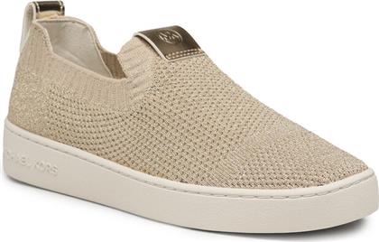 ΑΘΛΗΤΙΚΑ JUNO KNIT SLIP ON 43R3JUFSAM ΧΡΥΣΟ MICHAEL KORS