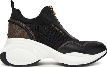 ΑΘΛΗΤΙΚΑ ZUMA MIXED-MEDIA TRAINER 43F5ZUFP1L ΜΑΥΡΟ MICHAEL KORS