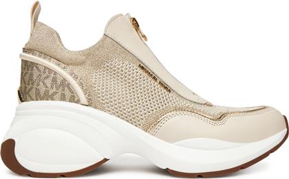 ΑΘΛΗΤΙΚΑ ZUMA MIXED-MEDIA TRAINER 43F5ZUFP2L ΧΡΥΣΟ MICHAEL KORS