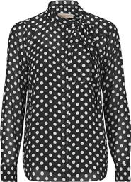 ΜΠΛΟΥΖΑ PARISIAN DOT BOW BLOUSE MICHAEL KORS από το SPARTOO