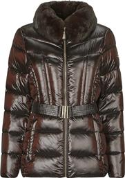 ΧΟΝΤΡΟ ΜΠΟΥΦΑΝ PACKABLE JACKET W FX FUR TRIM MICHAEL KORS