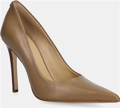 ΔΕΡΜΑΤΙΝΕΣ ΓΟΒΕΣ ELYSE HIGH PUMP ΧΡΩΜΑ: ΜΠΕΖ, 40R6EYHP1L.297 MICHAEL KORS
