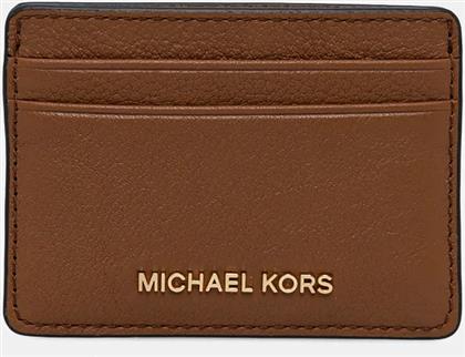 ΔΕΡΜΑΤΙΝΗ ΘΗΚΗ ΓΙΑ ΚΑΡΤΕΣ ΧΡΩΜΑ: ΚΑΦΕ, 32F7GF6D0L MICHAEL KORS