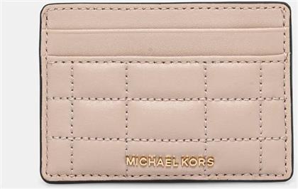 ΔΕΡΜΑΤΙΝΗ ΘΗΚΗ ΓΙΑ ΚΑΡΤΕΣ ΧΡΩΜΑ: ΡΟΖ, 32R4GJ6D0L MICHAEL KORS