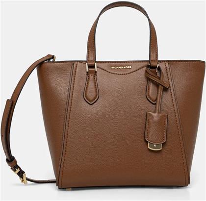 ΔΕΡΜΑΤΙΝΗ ΤΣΑΝΤΑ ΧΡΩΜΑ: ΚΑΦΕ, 32F4GTBC1L MICHAEL KORS