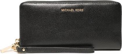 ΜΙΚΡΟ ΠΟΡΤΟΦΟΛΙ ΓΥΝΑΙΚΕΙΟ JET SET 34F9GM9E9L ΜΑΥΡΟ MICHAEL KORS