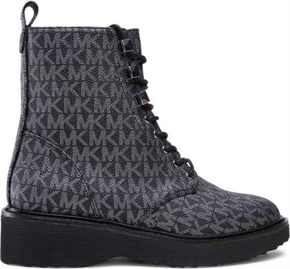 ΟΡΕΙΒΑΤΙΚΑ ΠΑΠΟΥΤΣΙΑ HASKELL BOOTIE 40F2HSFE5B ΜΑΥΡΟ MICHAEL KORS