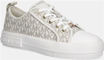 ΠΑΝΙΝΑ ΠΑΠΟΥΤΣΙΑ EVY LACE UP ΧΡΩΜΑ: ΜΠΕΖ, 43F5EYFS1B.150 MICHAEL KORS