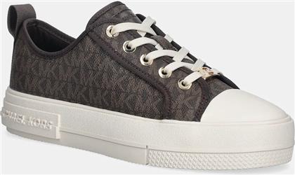 ΠΑΝΙΝΑ ΠΑΠΟΥΤΣΙΑ EVY LACE UP ΧΡΩΜΑ: ΚΑΦΕ, 43F5EYFS1B.200 MICHAEL KORS