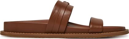 ΠΑΝΤΟΦΛΕΣ MANDY FLAT SANDAL 40S5MAFS2L ΚΑΦΕ MICHAEL KORS