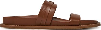 ΠΑΝΤΟΦΛΕΣ MANDY FLAT SANDAL 40S5MAFS2L ΚΑΦΕ MICHAEL KORS