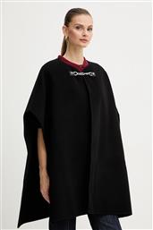 PONCHO ΜΕ ΠΡΟΣΘΗΚΗ ΜΑΛΛΙΟΥ ΧΡΩΜΑ: ΜΑΥΡΟ, MF520J6GBX MICHAEL KORS