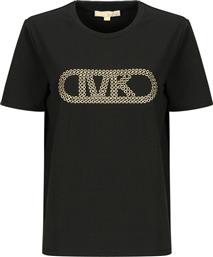 T-SHIRT ΜΕ ΚΟΝΤΑ ΜΑΝΙΚΙΑ GROMMET EMPIRE CLSSIC TEE MICHAEL KORS