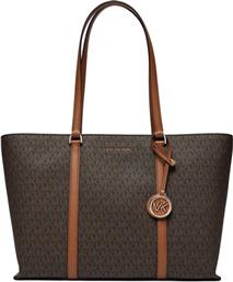 ΤΣΑΝΤΑ TEMPLE TOTE 30R4G1LT3B ΚΑΦΕ MICHAEL KORS