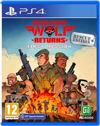 OPERATION WOLF RETURNS: FIRST MISSION RESCUE EDITION - PS4 MICROIDS