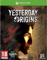 XBOX ONE GAME - YESTERDAY ORIGINS MICROIDS