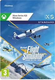 FLIGHT SIMULATOR STANDARD EDITION XBOX GAME MICROSOFT