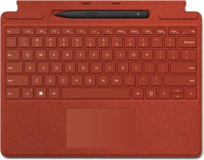 SURFACE PRO 8/9 SIGNATURE KEYBOARD WITH SLIM PEN 2 ΑΣΥΡΜΑΤΟ - POPPY RED MICROSOFT