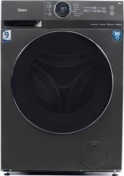 MF200W90WB/T-GR 9 KG 1.400 ΣΤΡΟΦΕΣ ΜΕ HEALTH GUARD ΚΑΙ WI-FI INOX ΠΛΥΝΤΗΡΙΟ ΡΟΥΧΩΝ MIDEA