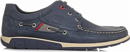 ΑΝΔΡΙΚΟ ΜΠΛΕ NUBUCK BOAT SHOE MIGATO