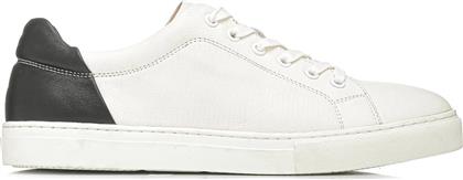 ΑΝΔΡΙΚΟ ΛΕΥΚΟ ΔΕΡΜΑΤΙΝΟ SNEAKER MIGATO