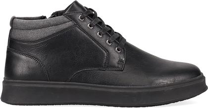 ΜΑΥΡΟ ΑΝΔΡΙΚΟ ΜΠΟΤΑΚΙ SNEAKER MIGATO