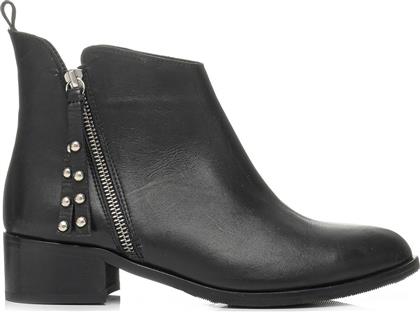 ΜΑΥΡΟ ΔΕΡΜΑΤΙΝΟ ΜΠΟΤΑΚΙ MIGATO