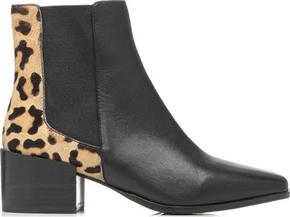 ΜΑΥΡΟ ΔΕΡΜΑΤΙΝΟ ΛΕΟΠΑΡ ΜΠΟΤΑΚΙ MIGATO