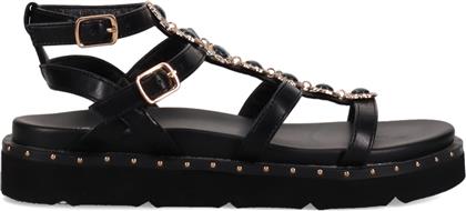 ΜΑΥΡΟ FLATFORM ΣΑΝΔΑΛΙ MIGATO