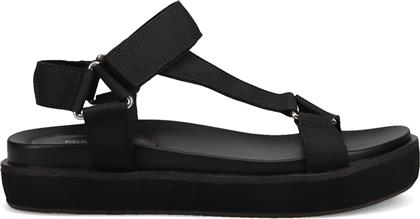 ΜΑΥΡΟ ΣΑΝΔΑΛΙ FOOTBED MIGATO