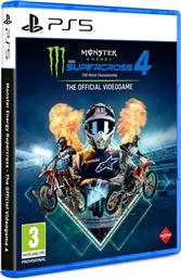 MONSTER ENERGY SUPERCROSS - THE OFFICIAL VIDEOGAME 4 - PS5 MILESTONE από το PUBLIC