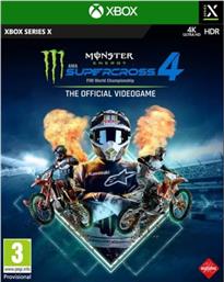 MONSTER ENERGY SUPERCROSS - THE OFFICIAL VIDEOGAME 4 - XBOX SERIES X MILESTONE