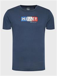 T-SHIRT M1921 TS SS M MIV9316 ΣΚΟΥΡΟ ΜΠΛΕ REGULAR FIT MILLET