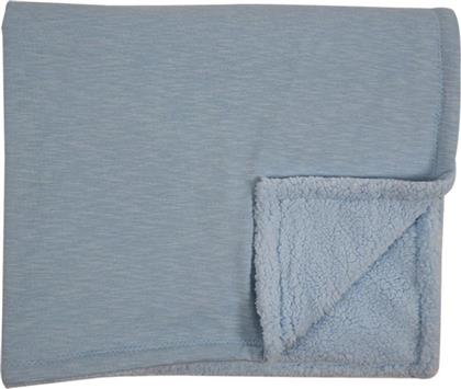 ΚΟΥΒΕΡΤΑ FLEECE ΑΓΚΑΛΙΑΣ (75X100) ΜΕ ΓΟΥΝΑΚΙ BABY BLUE MINENE από το SPITISHOP