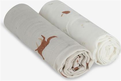 ΣΕΤ 2ΤΜΧ ΠΑΝΑ ΑΓΚΑΛΙΑΣ BAMBOO-ΒΑΜΒΑΚΕΡΗ 70X70ΕΚ. ΜΠΕΖ 12311005620OS (ΧΡΩΜΑ: ΛΕΥΚΟ, ΥΦΑΣΜΑ: 70% BAMBOO-30% COTTON) - - 12311005620OS MINENE