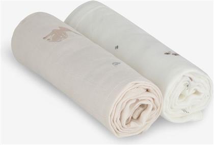 ΣΕΤ 2ΤΜΧ ΠΑΝΑ ΑΓΚΑΛΙΑΣ BAMBOO-ΒΑΜΒΑΚΕΡΗ 70X70ΕΚ. ΡΟΖ 12311005060OS (ΧΡΩΜΑ: ΛΕΥΚΟ, ΥΦΑΣΜΑ: 70% BAMBOO-30% COTTON) - - 12311005060OS MINENE