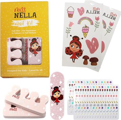 NAIL & ACCESSORIES KIT ΠΑΙΔΙΚΟ ΣΕΤ ΝΥΧΙΩΝ ΜΕ ΑΞΕΣΟΥΑΡ 1 ΤΕΜΑΧΙΟ MISS NELLA