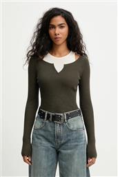 ΠΟΥΛΟΒΕΡ ΜΕ ΠΡΟΣΘΗΚΗ ΜΑΛΛΙΟΥ MISS SIXTY