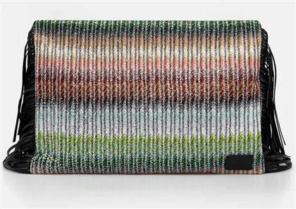 ΤΣΑΝΤΑ CLUTCH FRINGES ΧΡΩΜΑ: ΜΑΥΡΟ, MI10064F MISSONI