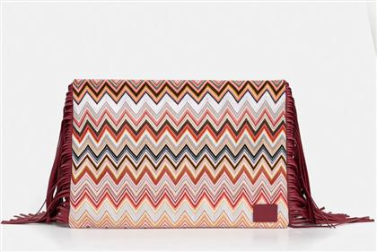 ΤΣΑΝΤΑ CLUTCH FRINGES ΧΡΩΜΑ: ΡΟΖ, MI10064F MISSONI