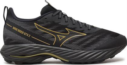 ΠΑΠΟΥΤΣΙΑ ΓΙΑ ΤΡΕΞΙΜΟ WAVE RIDER GTX GORE-TEX 2 J1GC2479 ΜΑΥΡΟ MIZUNO