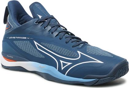 ΠΑΠΟΥΤΣΙΑ ΣΑΛΑΣ WAVE MIRAGE 4 X1GA215021 ΣΚΟΥΡΟ ΜΠΛΕ MIZUNO