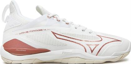 ΠΑΠΟΥΤΣΙΑ ΣΑΛΑΣ WAVE MIRAGE 4 X1GB215036 ΛΕΥΚΟ MIZUNO