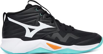 ΠΑΠΟΥΤΣΙΑ ΣΑΛΑΣ WAVE MOMENTUM PRO MID V1GA2545 ΜΑΥΡΟ MIZUNO