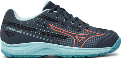 ΠΑΠΟΥΤΣΙΑ ΤΕΝΙΣ EXCEED STAR JR. AC 61GA225512 ΣΚΟΥΡΟ ΜΠΛΕ MIZUNO από το EPAPOUTSIA