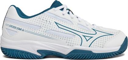 ΠΑΠΟΥΤΣΙΑ ΤΕΝΙΣ EXCEED STAR JR. CC 61GC225530 ΛΕΥΚΟ MIZUNO